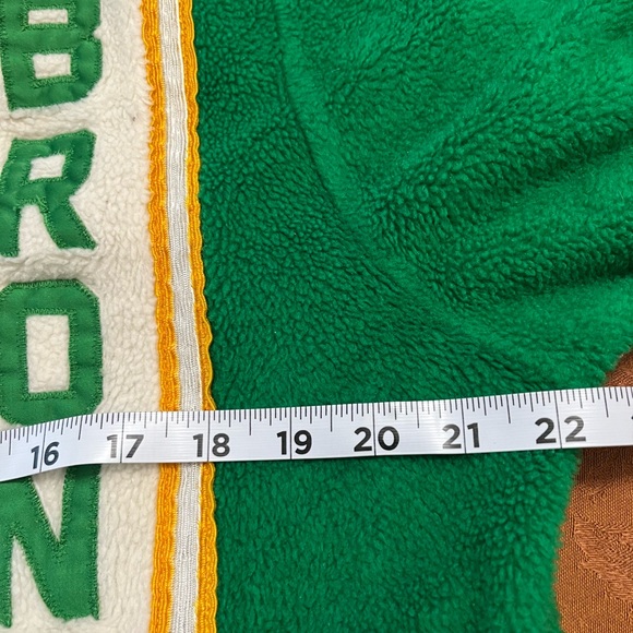 Wilson Vintage RARE Women's Green Fleece Full Zip Sweater Jacket- Made in USA - Picture 12 of 13